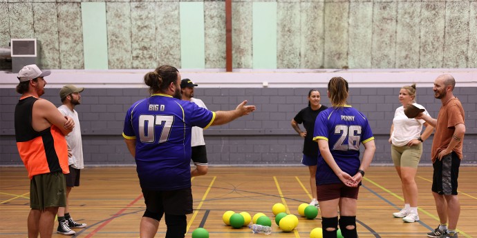 BOP Dogeball Mount League